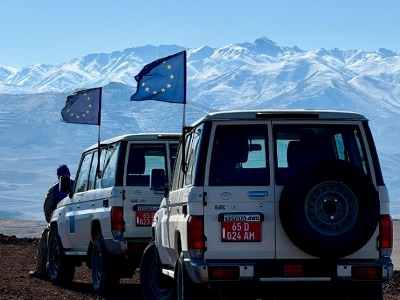 EUMA Observers Patrol the Armenia-Azerbaijan Border Daily