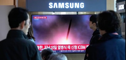 North Korea Conducts First Ballistic Missile Test in Five Months Ahead of Trump’s Asia Trip