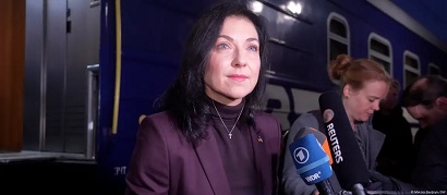 Գերմանիայի էկոնոմիկայի նախարարն Ուկրաինայում ստիպված է եղել իջնել բունկեր Կիեւի հրետակոծությունների ժամանակ