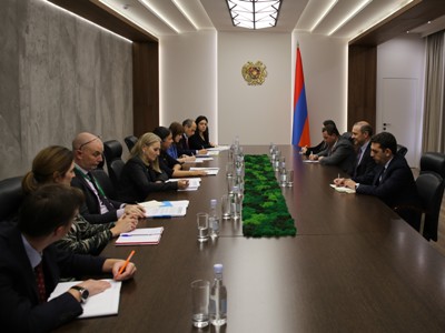 Արմեն Գրիգորյանը Արտաքին գործողության եվրոպական ծառայության ներկայացուցիչներին ներկայացրել է վաշինգտոնյան հռչակագիրը