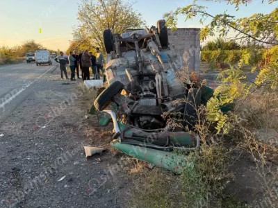 Ավտովթար՝ Արմավիր-Բաղրամյան ավտոճանապարհին․ մեքենաները դուրս են եկել երթևեկելի գոտուց