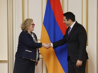 Ալեն Սիմոնյանն ու ՀՀ–ում ՄԹ նոր դեսպանը քննարկել են Հայաստանի ու Ադրբեջանի միջեւ հաստատված խաղաղության գործընթացը