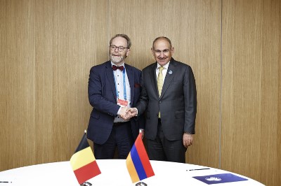 Բելգիան բարձր է գնահատում ՀՀ–ի ժողովրդավարական ուղին․ Բելգիայի Ներկայացուցիչների պալատի նախագահը՝ Փաշինյանին