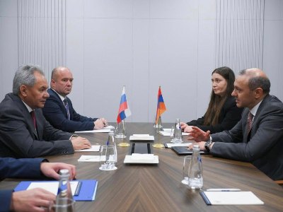 Armen Grigoryan, Sergey Shoigu discuss agenda of Armenia-Russia relations