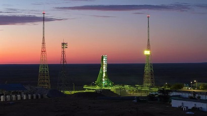 На космодром «Байконур» доставили первую ракету «Союз-5»