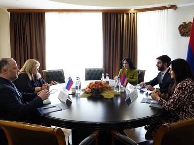 Սլովենական կողմին կտրամադրվի Հայաստանի տնտեսական հեռանկարների փաստաթուղթը