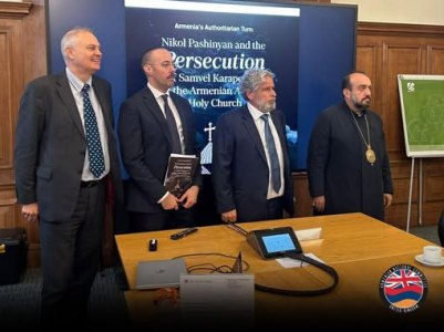 Persecutions against Armenian Apostolic Church, jailed businessman Samvel Karapetyan discussed in UK Parliament