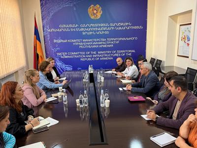 KfW բանկի ներկայացուցիչների հետ քննարկվել են Կապսի ջրամբարի կառուցման ծրագրի հետագա ընթացքի տարբերակներ