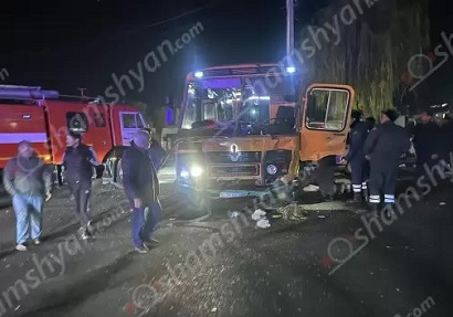 Խոշոր վթար Ոսկեվազի խաչմերուկում. կա 7 վիրավոր