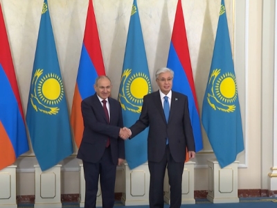 New phase in relations has opened: Armenia premier holds private talk with Kazakhstan president (VIDEO)