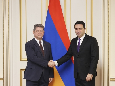 Ալեն Սիմոնյանը հանդիպել է Ռումինիայի Սենատի արտաքին քաղաքականության հանձնաժողովի նախագահի հետ