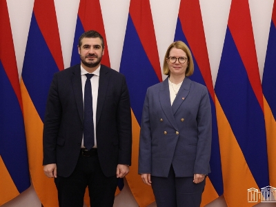 Արման Եղոյանը Հայաստանում Գերմանիայի դեսպանի հետ քննարկել է Եվրամիության վիզաների ազատականացման հարցը
