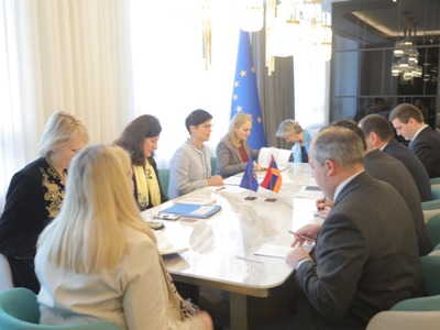 Խուդաթյանը և Մարթա Կոսը քննարկել են ՀՀ ենթակառուցվածքային ծրագրերում ԵՄ-ի առավել ակտիվ ներգրավվածության հարցը