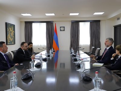 Դավիթ Կարապետյանը և Լատվիայի դեսպանն անդրադարձել են ՀՀ-ԵՄ վիզաների ազատականացման երկխոսությանը