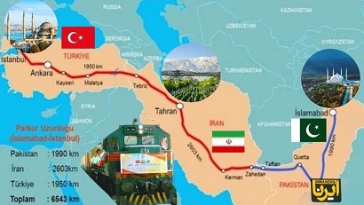 Iran-Pakistan-Turkey freight train to resume activity by year’s end