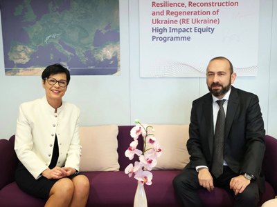 Ararat Mirzoyan, Marta Kos note with satisfaction establishment of new strategic agenda for Armenia-EU partnership