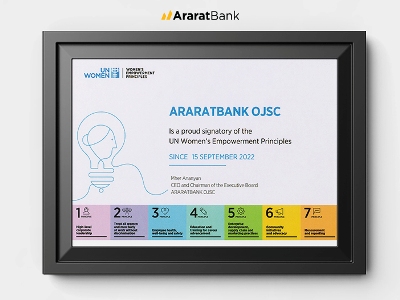 AraratBank Participates in “Women’s Empowerment Principles in Armenia” Conference 