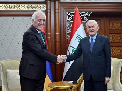 Armenia, Iraq presidents discuss importance of TRIPP project’s implementation