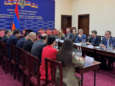 ԵՄ վիզաների ազատականացման ծրագրի շրջանակում ԵՄ գնահատման 1–ին առաքելության անդամներն այցելել է Հակակոռուպցիոն կոմիտե