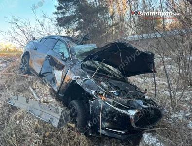 В ДТП у Севана погиб военнослужащий