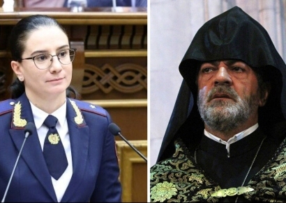 Генпрокуратура Армении не предоставляет информацию о возможных уголовных делах в отношении архиепископа Кчояна