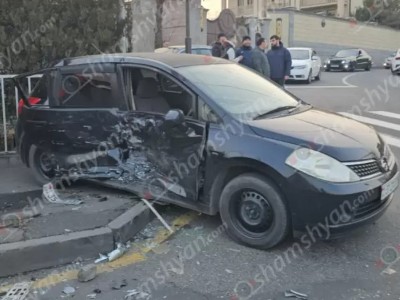 ДТП в Ереване: Пострадали 4 человека