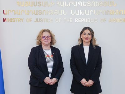 UK ambassador to Armenia justice minister: Reforms being implemented are important for state’s development