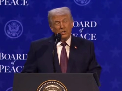 ‘Board of Peace’ will not replace the UN, Trump says