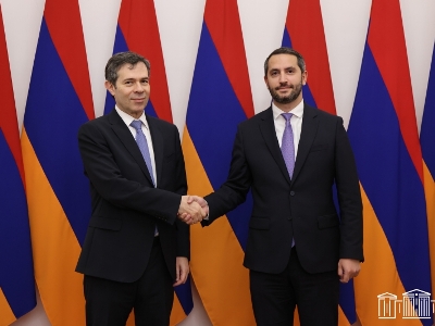 Ռուբեն Ռուբինյանը և Հունաստանի դեսպանը քննարկել են վերջին շրջանի տարածաշրջանային և համաշխարհային զարգացումները