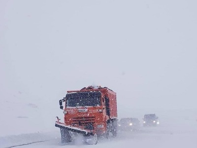 В Армении сильная метель и обильные снегопады – есть закрытые дороги