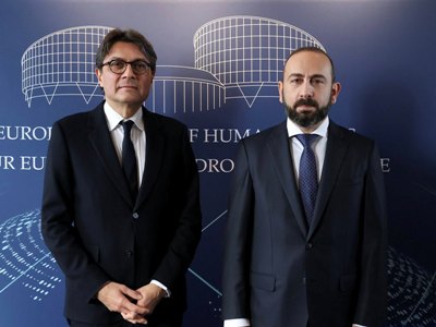 Ararat Mirzoyan, Mattias Guyomar exchange views on Armenia-ECHR cooperation