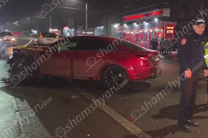 ДТП в Ереване: есть пострадавшие