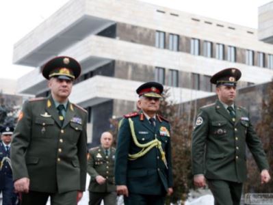 Հնդկաստանի զինված ուժերի պաշտպանության շտաբի պետն այցելել է Ռազմական ակադեմիա