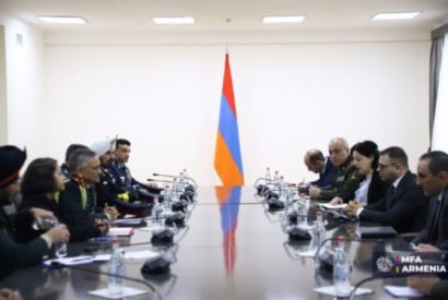 Հնդկաստանի ԶՈՒ պաշտպանության ուժերի շտաբի պետ հետ քննարկվել է Հայաստան-Հնդկաստան հարաբերությունները