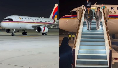 Пашинян прибыл в Абу-Даби
