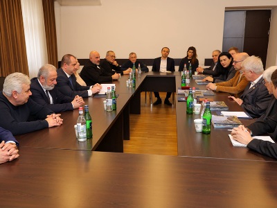 Արցախի ԱԺ նախագահ Աշոտ Դանիելյանն ընդունել է Շվեյցարիայի Ազգային խորհրդի պատվիրակությանը