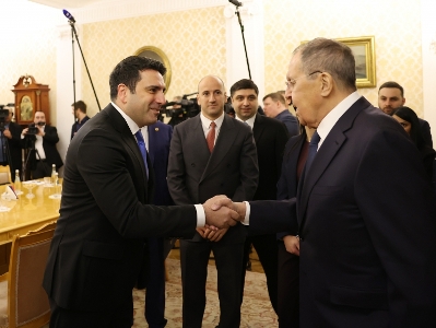 Alen Simonyan, Sergey Lavrov discuss Armenia-Russia cooperation within EAEU, CIS, on other platforms 