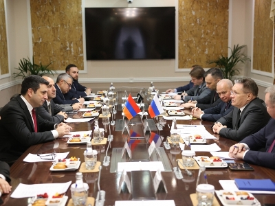 ՀՀ ԱԺ նախագահը և «Ռոսատոմ»-ի գլխավոր տնօրենը քննարկել են երկկողմ հետաքրքրություն ներկայացնող հարցեր