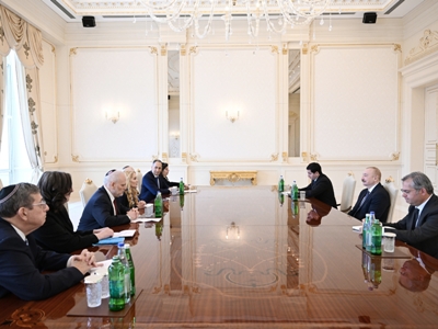 Ալիևն ընդունել է ԱՄՆ-ի խոշոր հրեական կազմակերպությունների նախագահների համաժողովի ղեկավարին