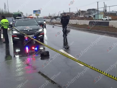 «MAN» բեռնատարը Երևան-Երասխ ավտոճանապարհին վրшերթի է ենթարկել հետիոտնին. վերջինս մաhացել է