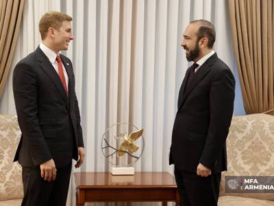 Armenia FM, US under secretary of state discuss investment promotion
