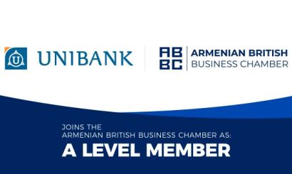 Unibank Became an A-Level Member of the Armenia British Business Chamber