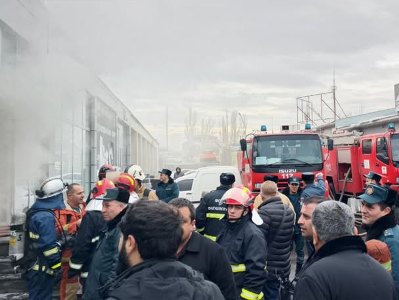 Հրդեհ Կոտայքի մարզի խանութ սրահներից մեկի պահեստում. դեպքի վայր է մեկնել չորս մարտական հաշվարկ