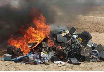 500 musical instruments seized, burned in Afghanistan