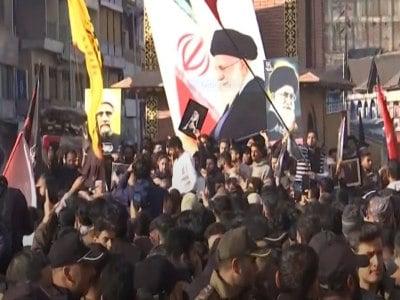 Thousands of Shia Muslims protest in Indian Kashmir after Khamenei Death