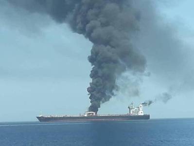 Oman reports attack on oil tanker; four injured
