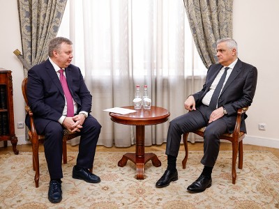 Մհեր Գրիգորյանը «Ռոսատոմ»–ի փոխտնօրենի հետ քննարկել է Հայաստանում իրականացվող ծրագրերը