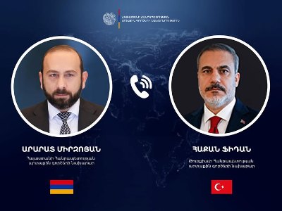 Armenia, Turkey FMs discuss developments in Middle East