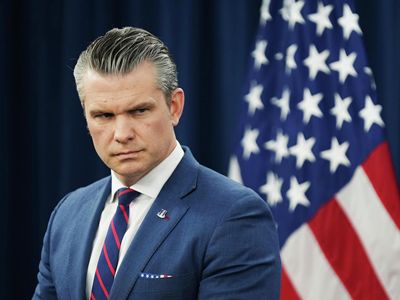 Hegseth accuses Iran of launching missiles from "schools"