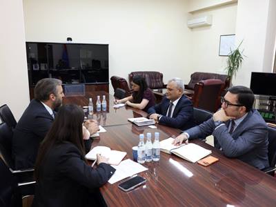 ՏԿԵ փոխնախարարն ու ՎԶԵԲ Հայաստանի գրասենյակի ղեկավարը քննարկել են էներգետիկայի ոլորտում ընթացիկ ծրագրերը